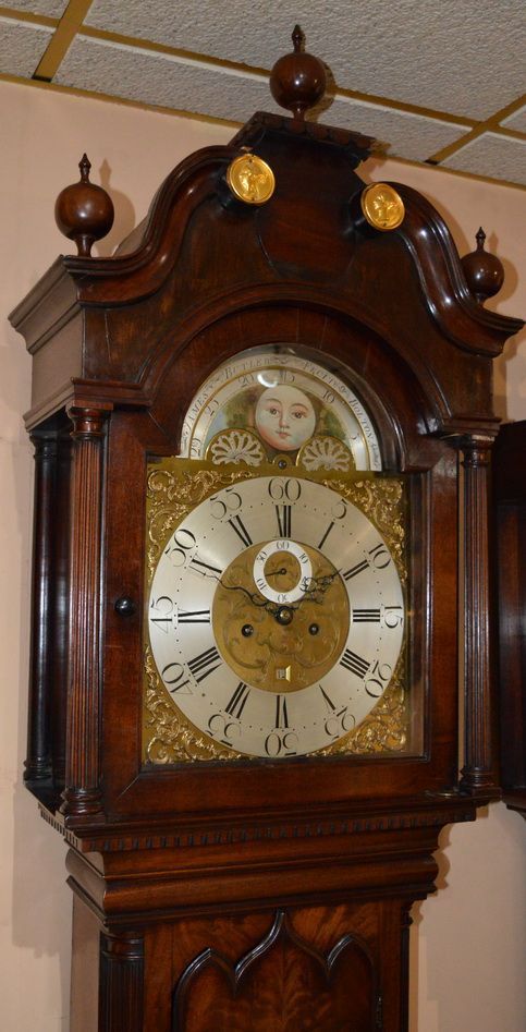 fig 1. A Superb Mahogany 8-day Longcase Clock by Butler of Bolton