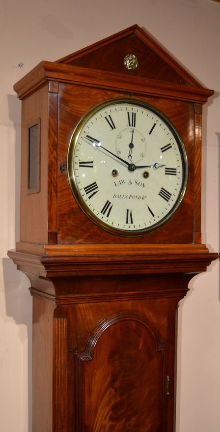 fig 1. A Good Quality London Longcase by Law & Son