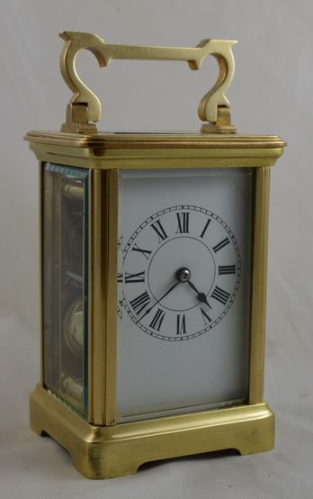 A French Striking Carriage Clock