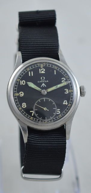 1945 Omega 'Dirty Dozen' British Military Wristwatch