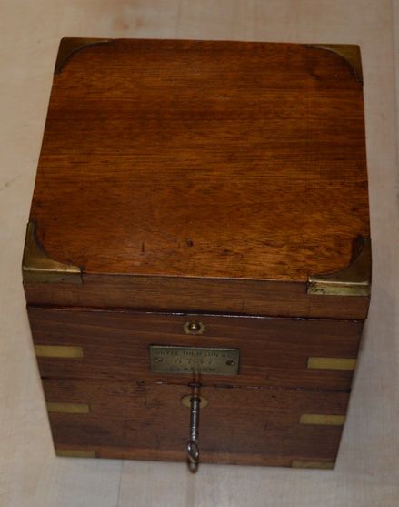 fig 1. Whyte and Thomson of Glasgow Ships Marine Chronometer