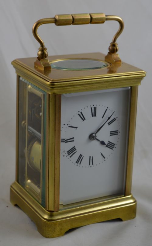 Striking French Victorian Carriage Clock