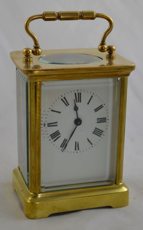 French Brass Cased Carriage Clock