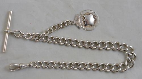 Silver Pocket Watch Chain