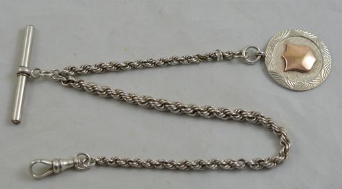 Silver Pocket Watch Chain