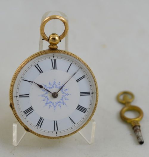 An 18k Gold Pocket Watch