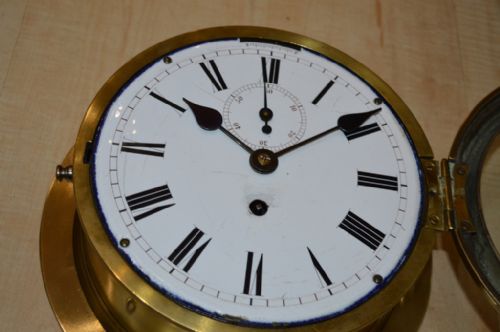 fig 1. A Large Fusee Ships Clock