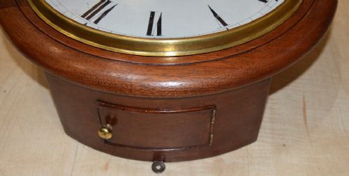 fig 1. A Fusee Dial Clock by Rouse of Wells