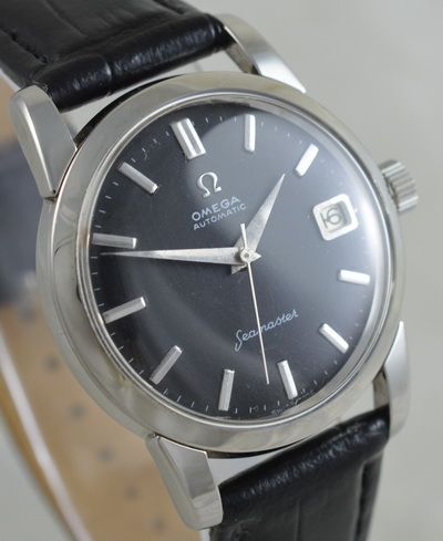 fig 1. 1958 Omega Seamaster Automatic Wristwatch
