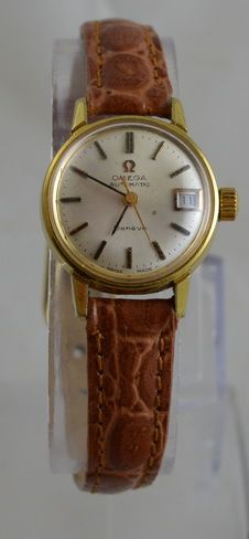 1970 Ladies Omega Automatic Date Wristwatch