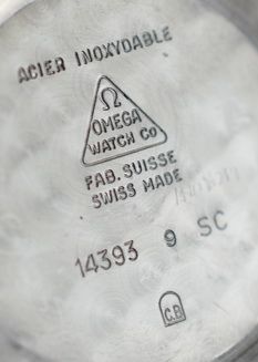 fig 1. 1960 Omega Constellation 'pie pan' Wristwatch