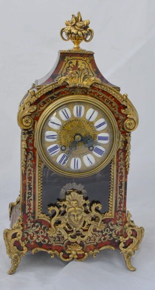 A French Boulle Mantle Clock