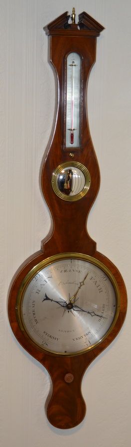 Georgian Somalvico of London Mercury Barometer
