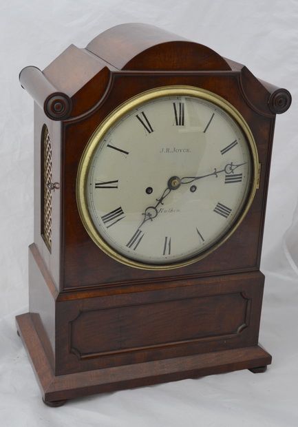 Welsh Twin Fusee Bracket/table Clock by Joyce of Ruthin