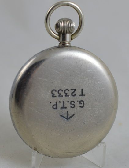 fig 1. WWII Cortebert GSTP Pocket Watch