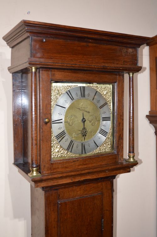 fig 1. A Georgian Single Hand Longcase by Jno. Harding, Ringwood, Hampshire
