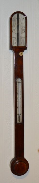 A Stick Barometer by P. Christensen, Isle of Wight