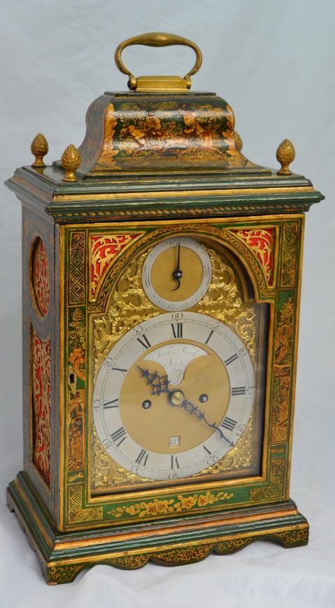 James Smith, London, Chinoiserie Bracket Clock