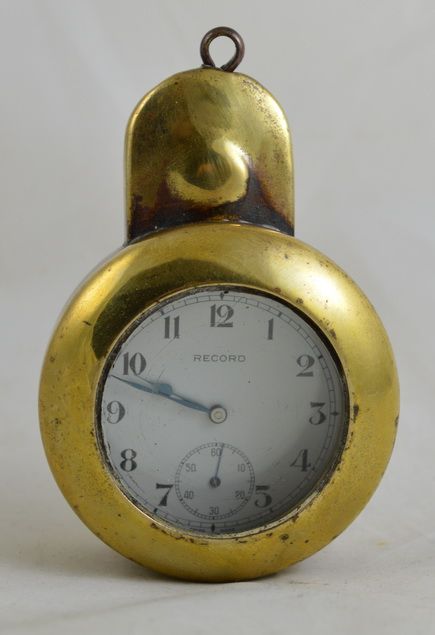 Brass Cased Miners Pocket Watch