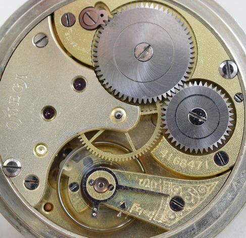 fig 1. 1911 Omega Pocket Watch
