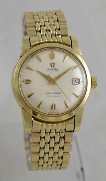 1958 Omega Seamaster Calendar Wristwatch