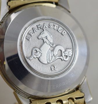 fig 1. 1958 Omega Seamaster Calendar Wristwatch