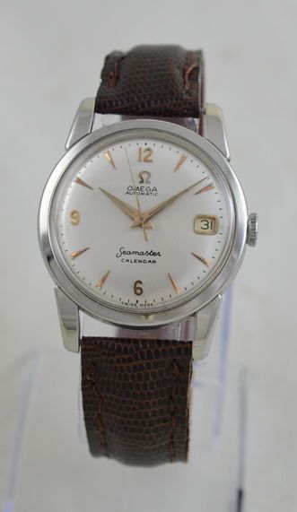 1958 Omega Seamaster Calendar Wristwatch
