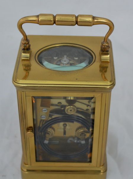 fig 1. A Striking & Repeating French Carriage Clock