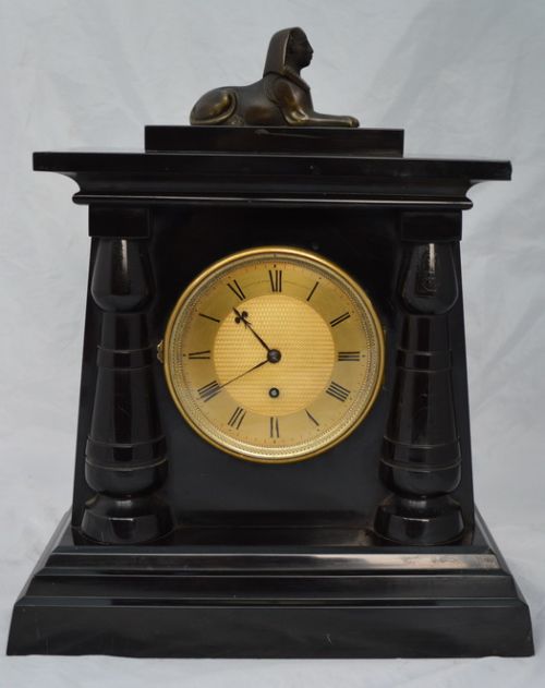 A Rare Barraud & Lund Fusee Mantle Clock
