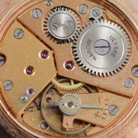 fig 1. 1960s Ulysse Nardin Wristwatch