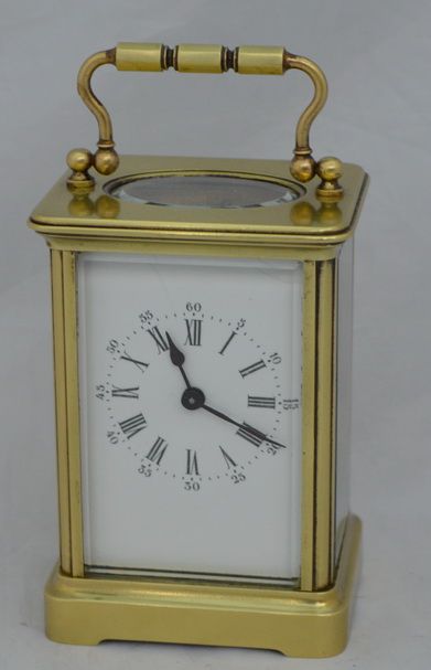 French Brass Cased Carriage Clock