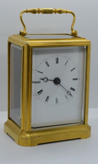 An Early One Piece Case Carriage Clock