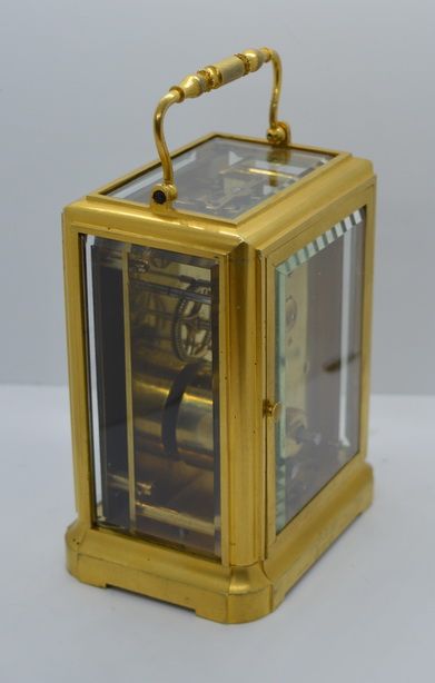 fig 1. An Early One Piece Case Carriage Clock