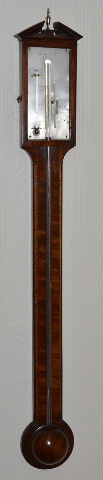 Georgian Stick Barometer Pochaine of Newcastle
