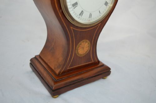 fig 1. Edwardian Inlaid Mantel Clock