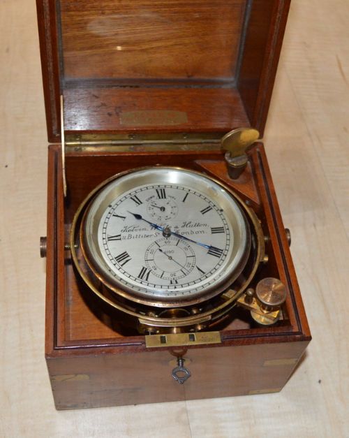 A Kelvin, White & Hutton Marine Chronometer