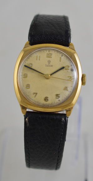 1954 Tudor 9k Gold Wristwatch