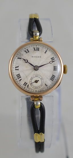 1924 Rolex Prima 9k Gold Ladies Wristwatch