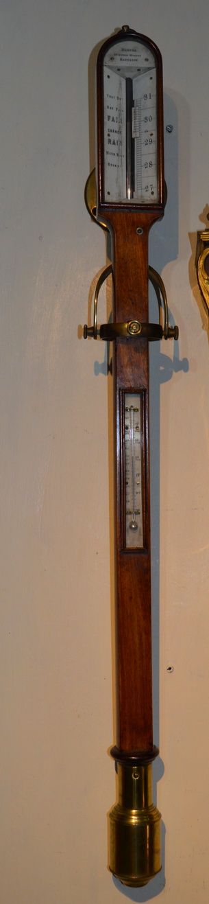 Victorian Ships Barometer on Gimball Baster, Manchester