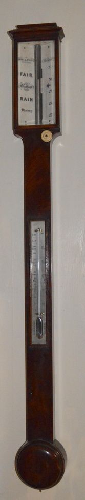 Hill & Price of Bristol  Mahogany Stick Barometer