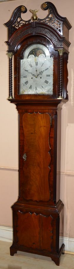 A Fine Quality Longcase Clock by Issac Hewlett, Bristol