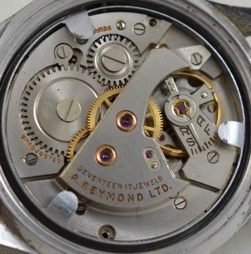 fig 1. Unitas Manual Wind Wristwatch
