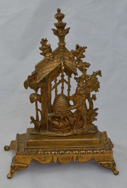 A Black Forest Victorian Pocket Watch Stand