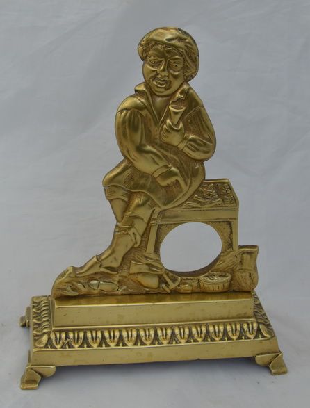 A Brass Pocket Watch Stand