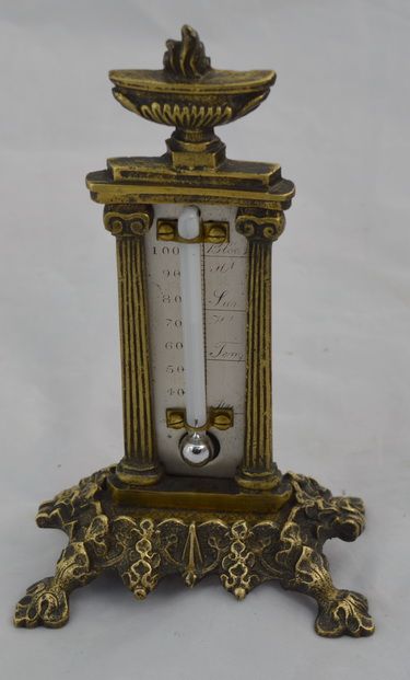 Victorian Desk Thermometer