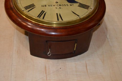 fig 1. English Fusee Wall Clock, Clegg, London