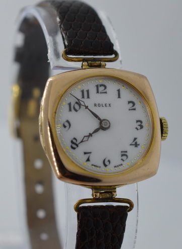 1920 9k Gold Ladies Rolex Wristwatch