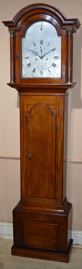 A Georgian  Guernsey Longcase Clock by John Williams