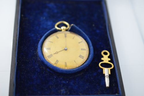 An Arnold & Frodsham 18k Gold Midsize Pocket Watch