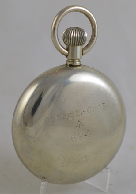 fig 2. British Navy Deck Watch with Decimal Dial